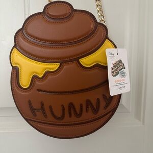 Disney Brown and Yellow Hunny Pot Bag